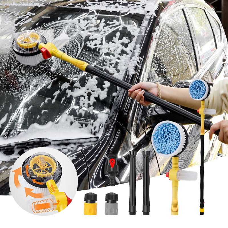 Borstelset voor het reinigen van auto's