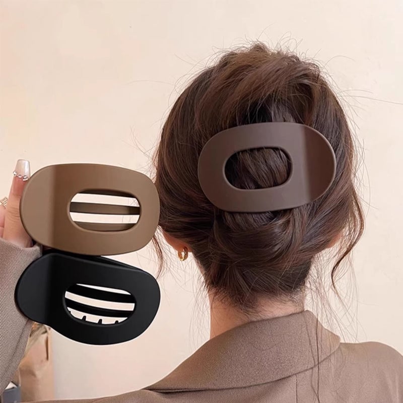 Eenvoudige elegante eendenbek haarclip