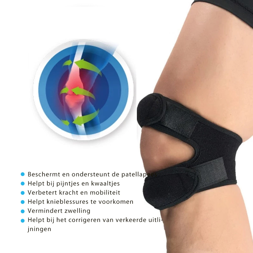 Knie Pijnbestrijding & Patella Stabilisator Brace
