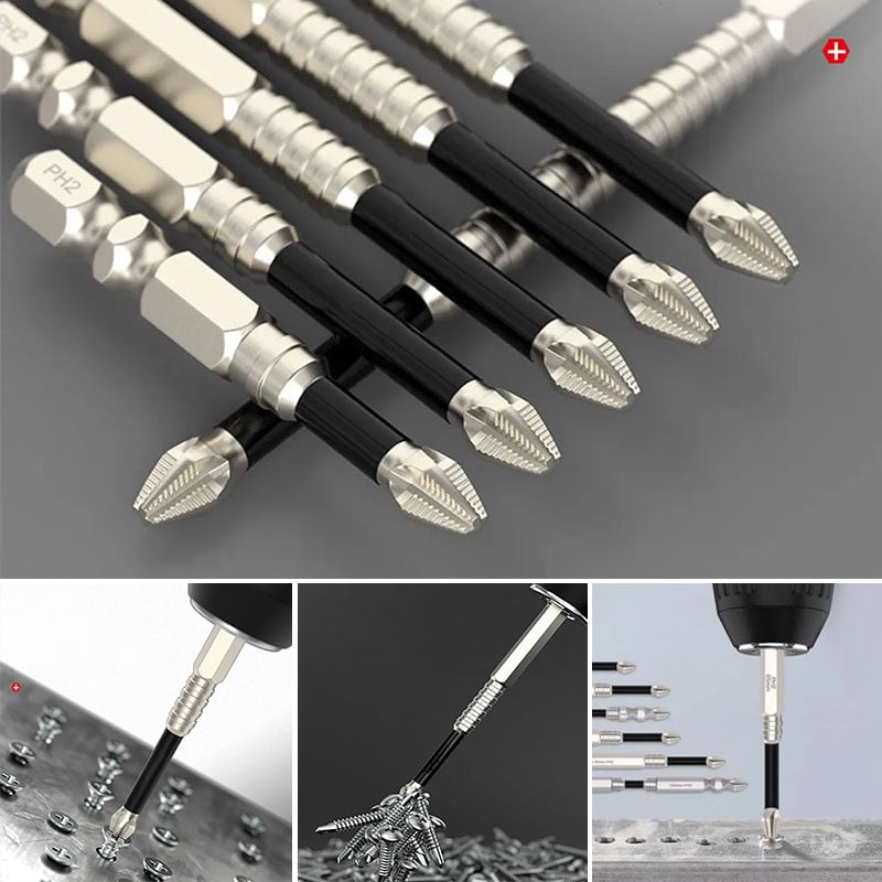 Hoge Magnetische Schroevendraaier Boorbitset