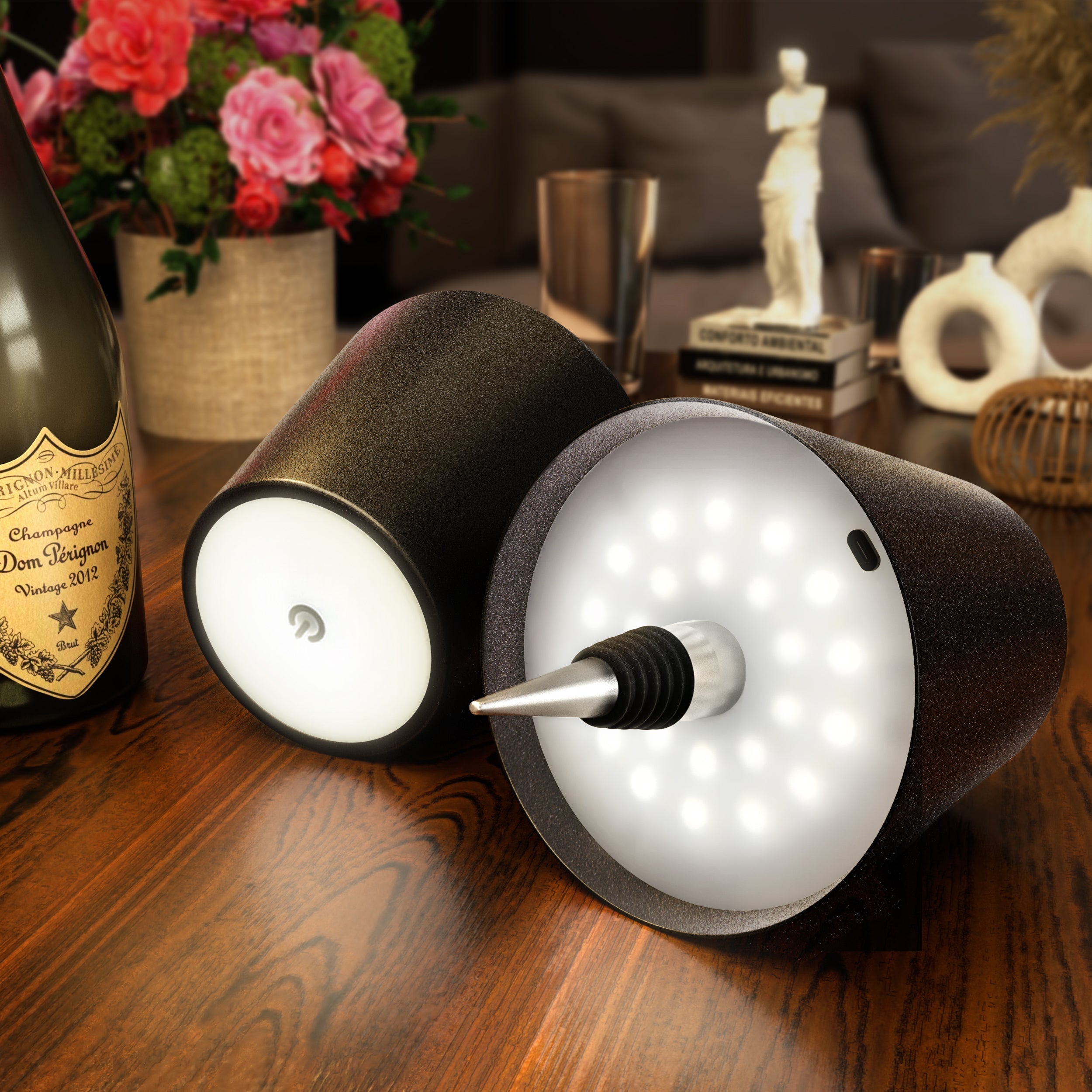 Luxesio Draadloze Fleslamp