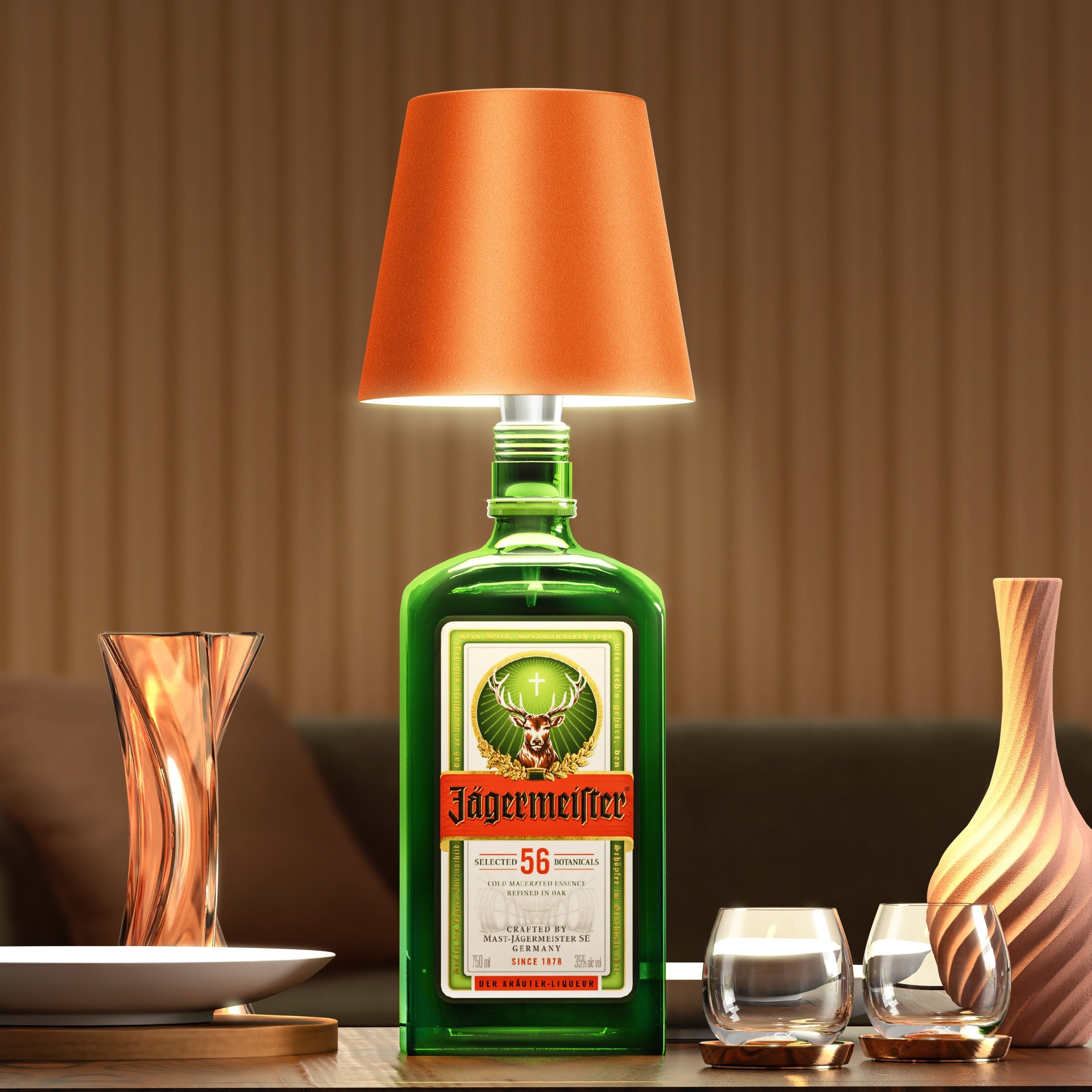 Luxesio Draadloze Fleslamp