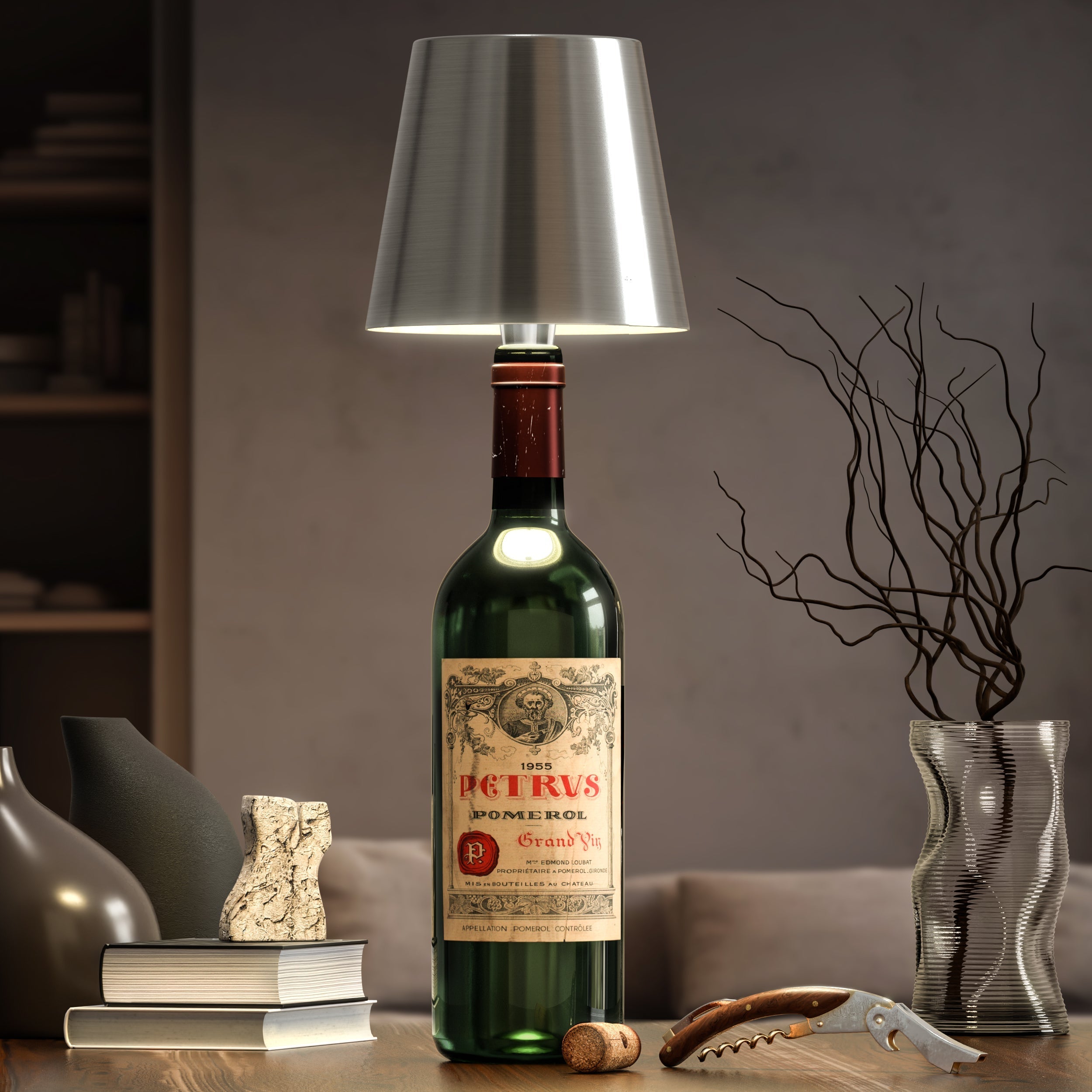 Luxesio Draadloze Fleslamp