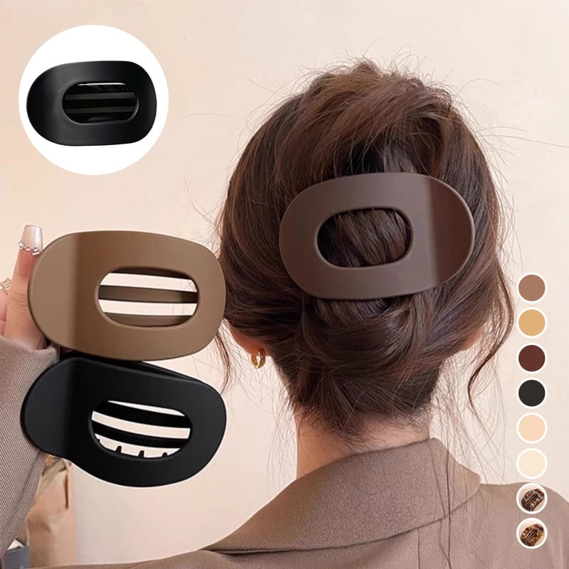 Eenvoudige elegante eendenbek haarclip