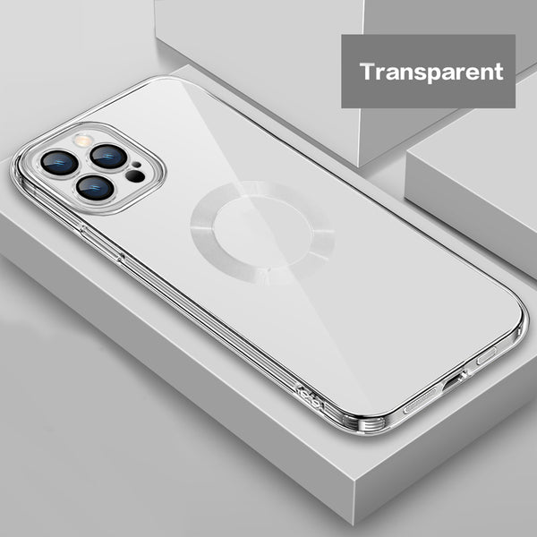 Transparante Iphone hoes met magneet