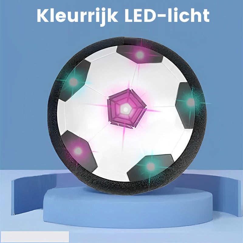 Zaalvoetbal met LED-verlichting