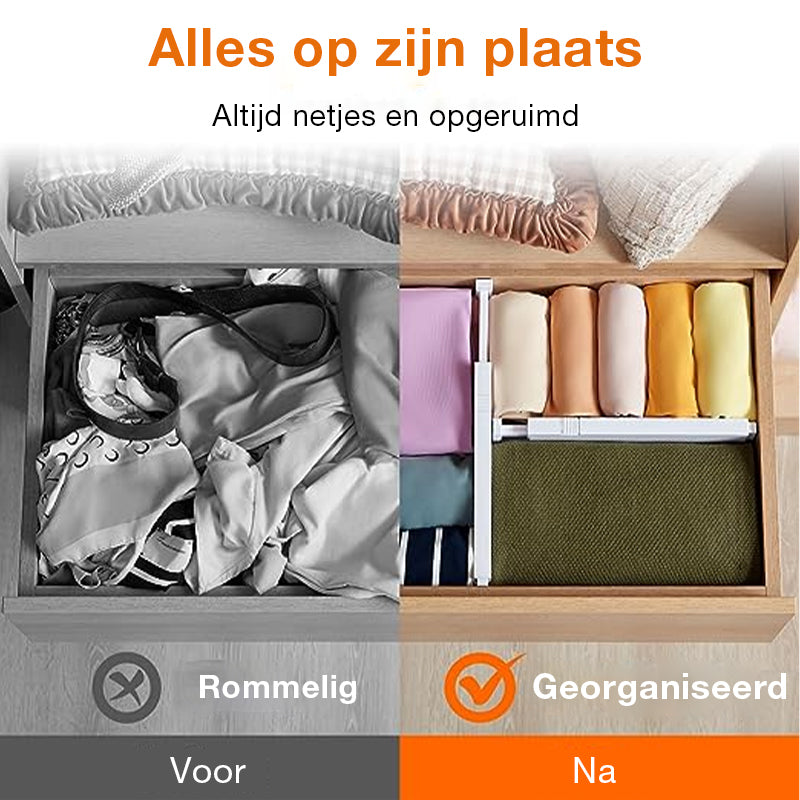 Ladeverdelers voor dressoirs 1+1 GRATIS