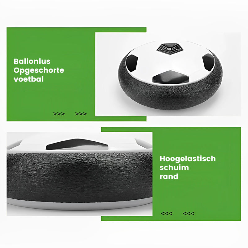 Zaalvoetbal met LED-verlichting
