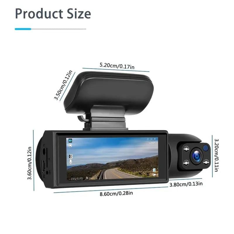 Voor- en Achter Dashcam