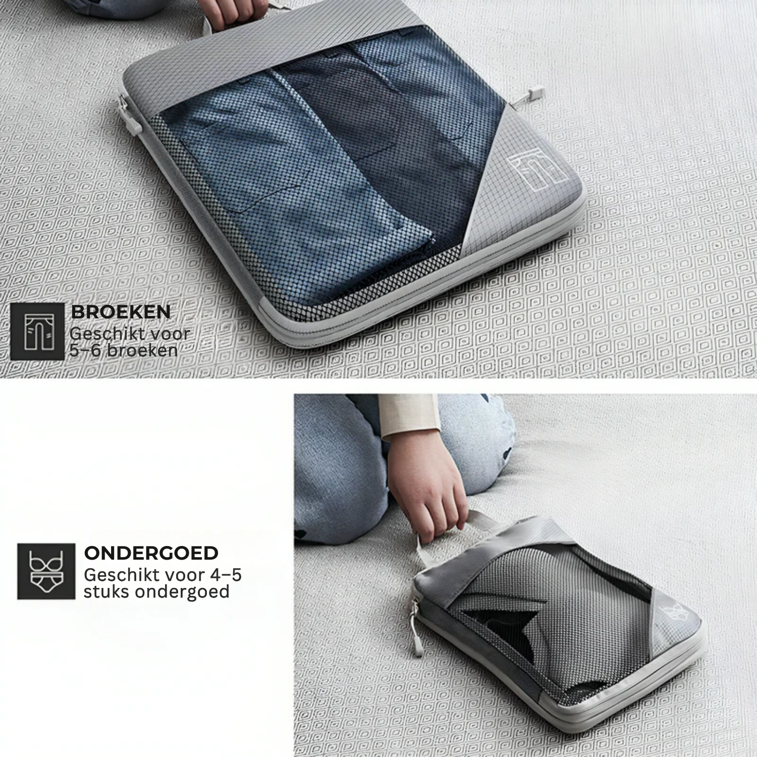 Compressie Reisset | Inpakken & Wegwezen!