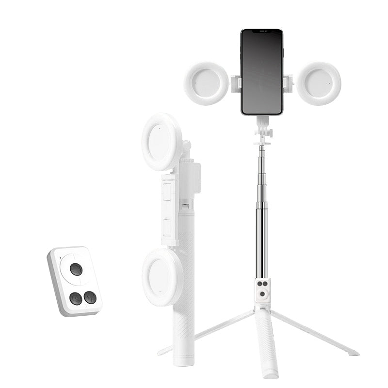Nieuwe 6-in-1 selfiestick met invullicht