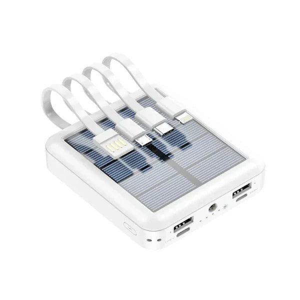 ChargingMate - 4 in 1 Mini Zonne Powerbank